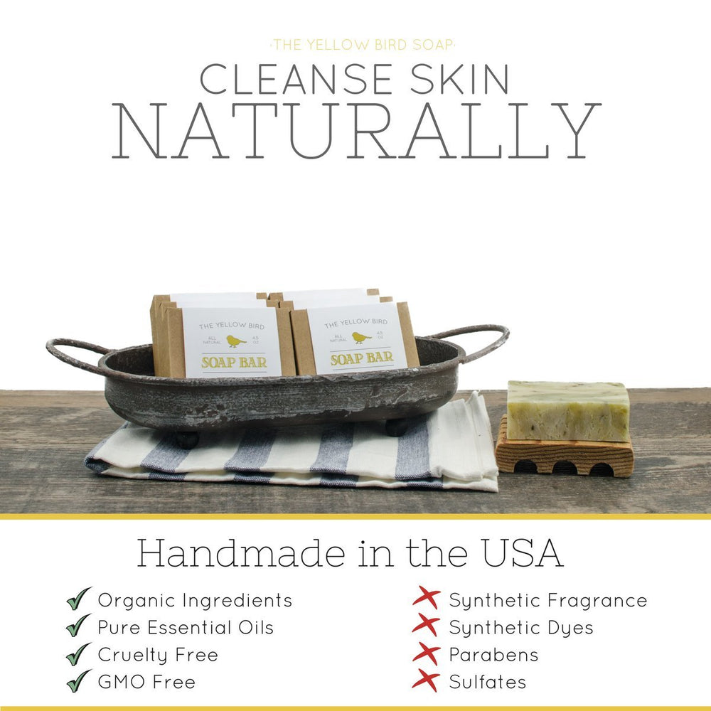 The Yellow Bird Jabon Carbon Proceso Frio: conserva vitaminas para piel suave.