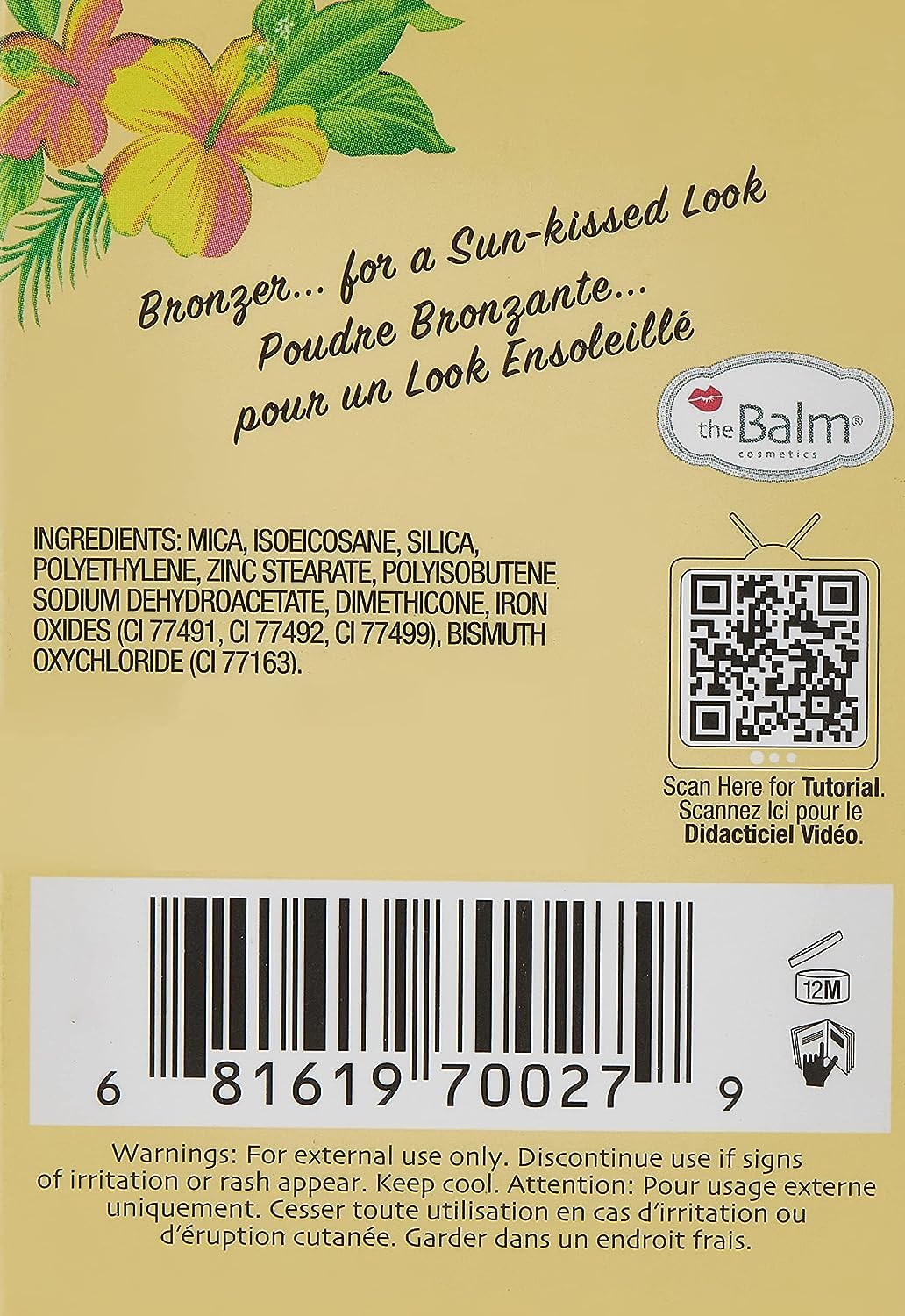 theBalm Bahama Mama contorno-definido para definir pómulos con acabado natural.