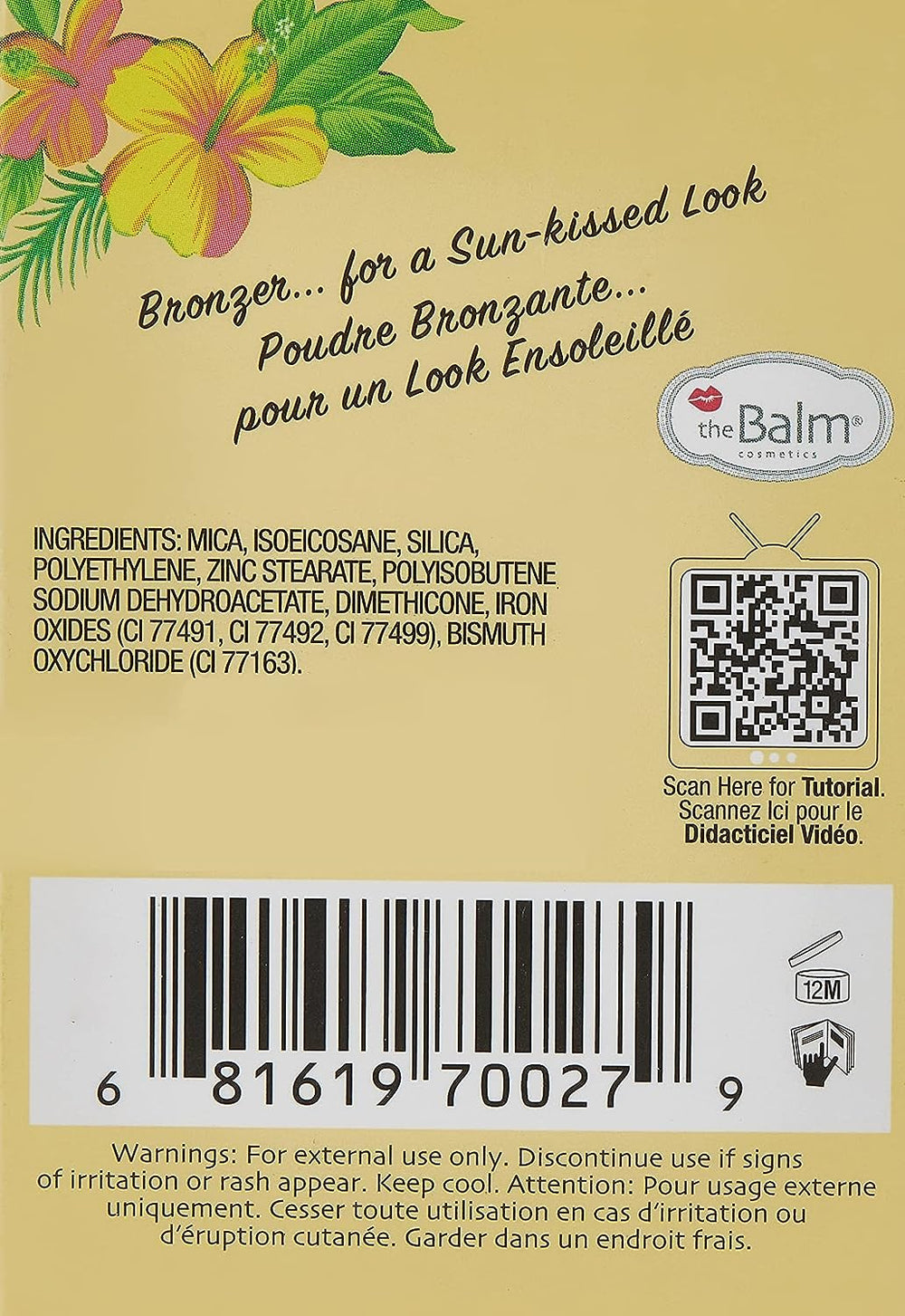 theBalm Bahama Mama contorno-definido para definir pómulos con acabado natural.