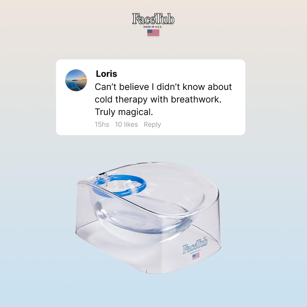 The FaceTub compact self-care device designed for at-home use.