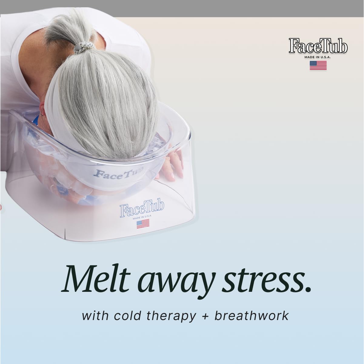 The FaceTub morning energy session sharpens focus and alertness.