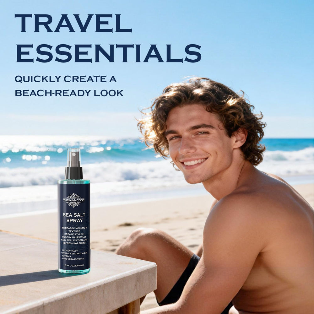 Ondas inspiradas en la playa con THEMANCODE, aspecto natural.