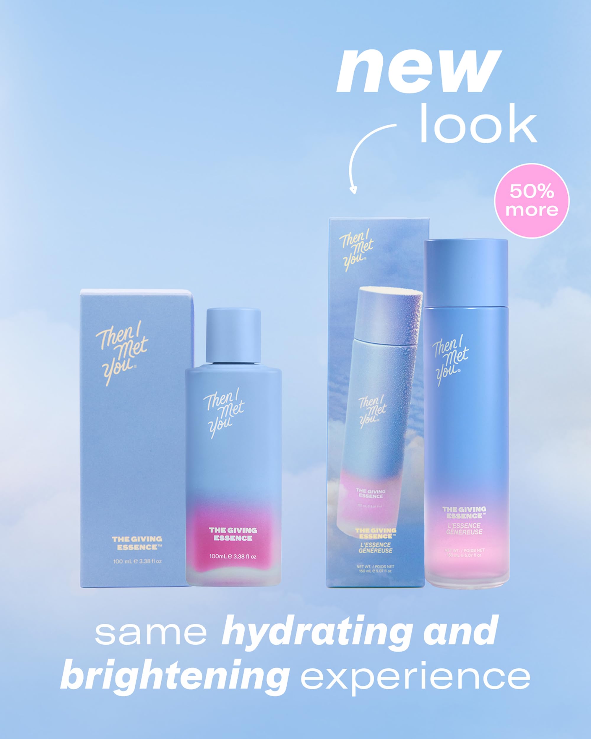 Then I Met You The Giving Essence brightening and hydrating step in skincare