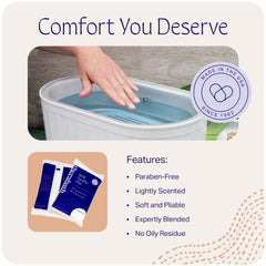 Therabath USA-made paraffin wax blend for reliable home therapy