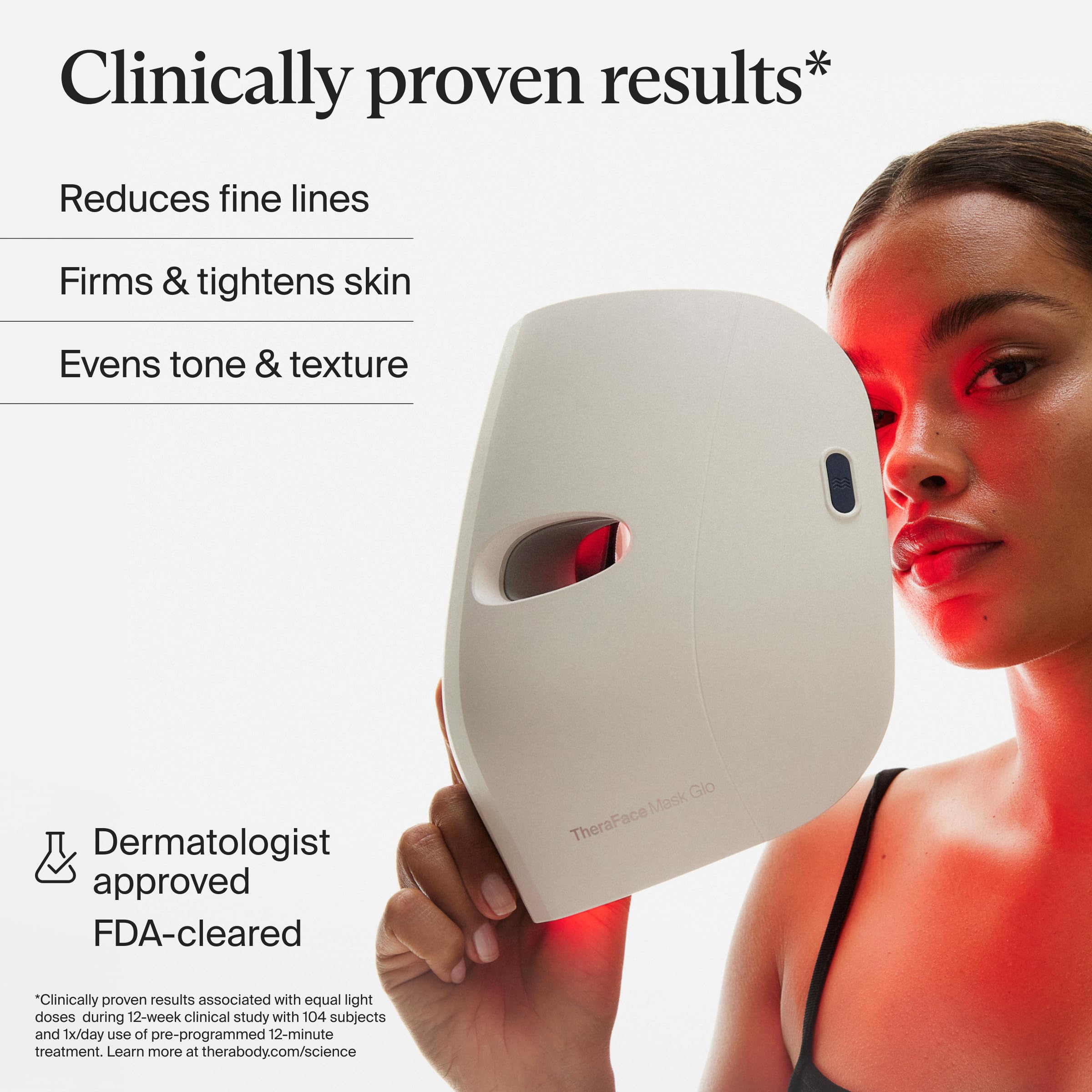 TheraFace Glo blue light therapy for clearer pores