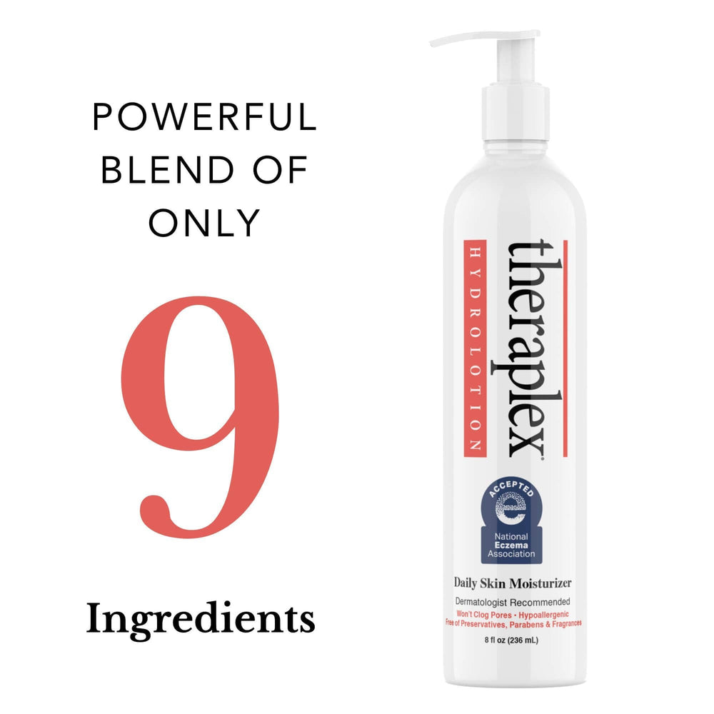 Theraplex Hydro Lotion sin fragancia, ideal para piel sensible
