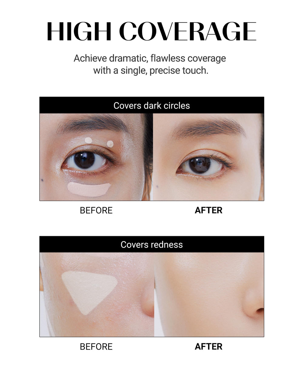 THESAEM Cover Perfection Tip Concealer helps manage shine on oily skin