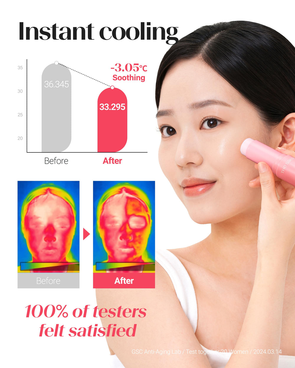 THESAEM Iceland barrita ojos elasticidad mejora para contorno firme