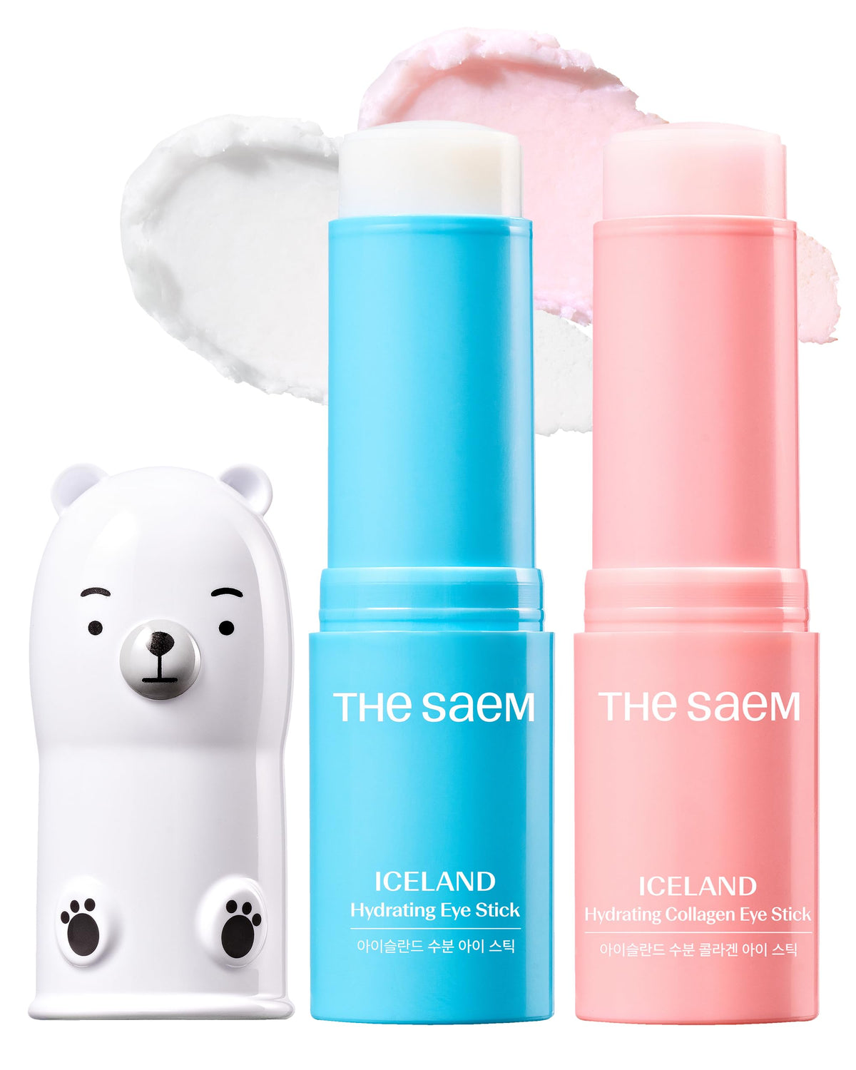 THESAEM Iceland Hydrating Eye Stick roller boosts refreshing under-eye hydration
