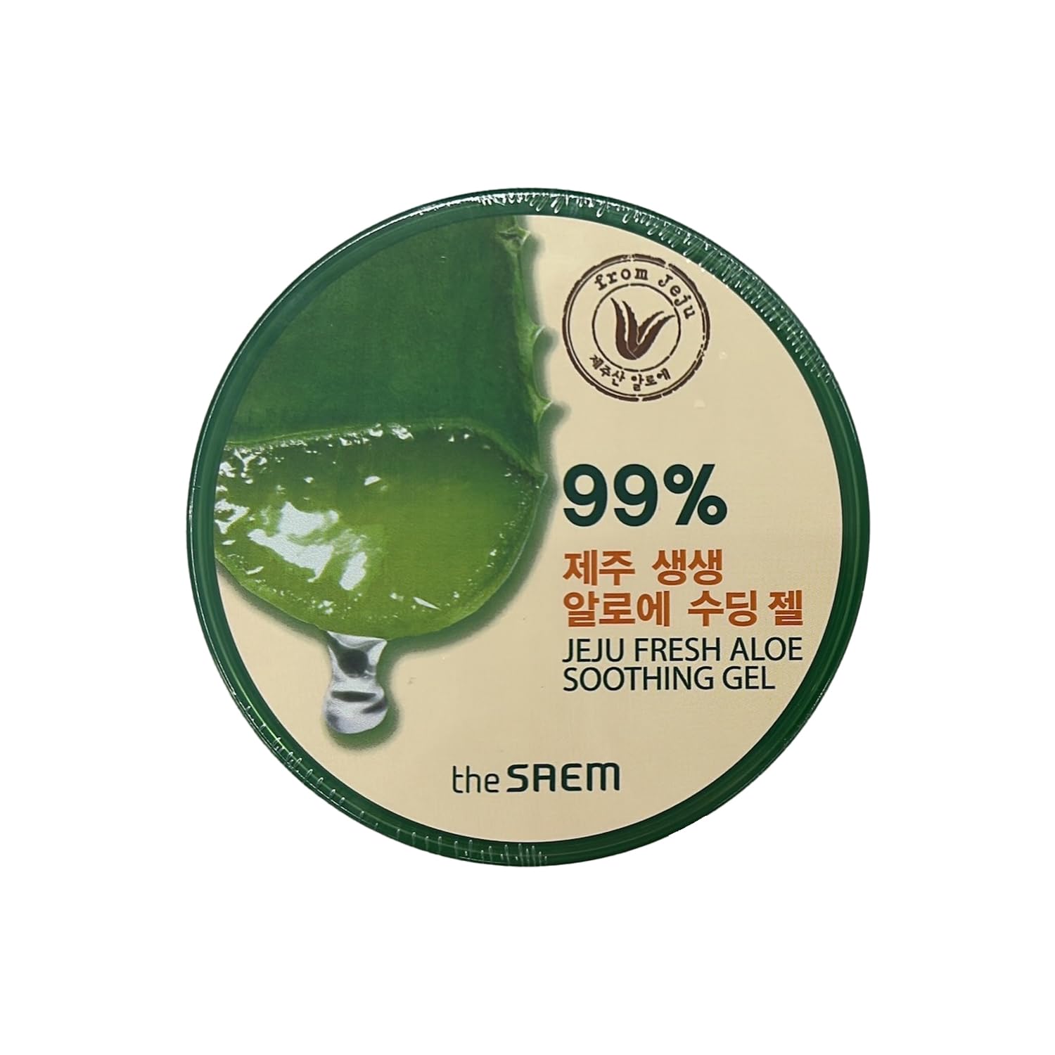 Uso facial diario con THESAEM Jeju Fresh Aloe Gel.