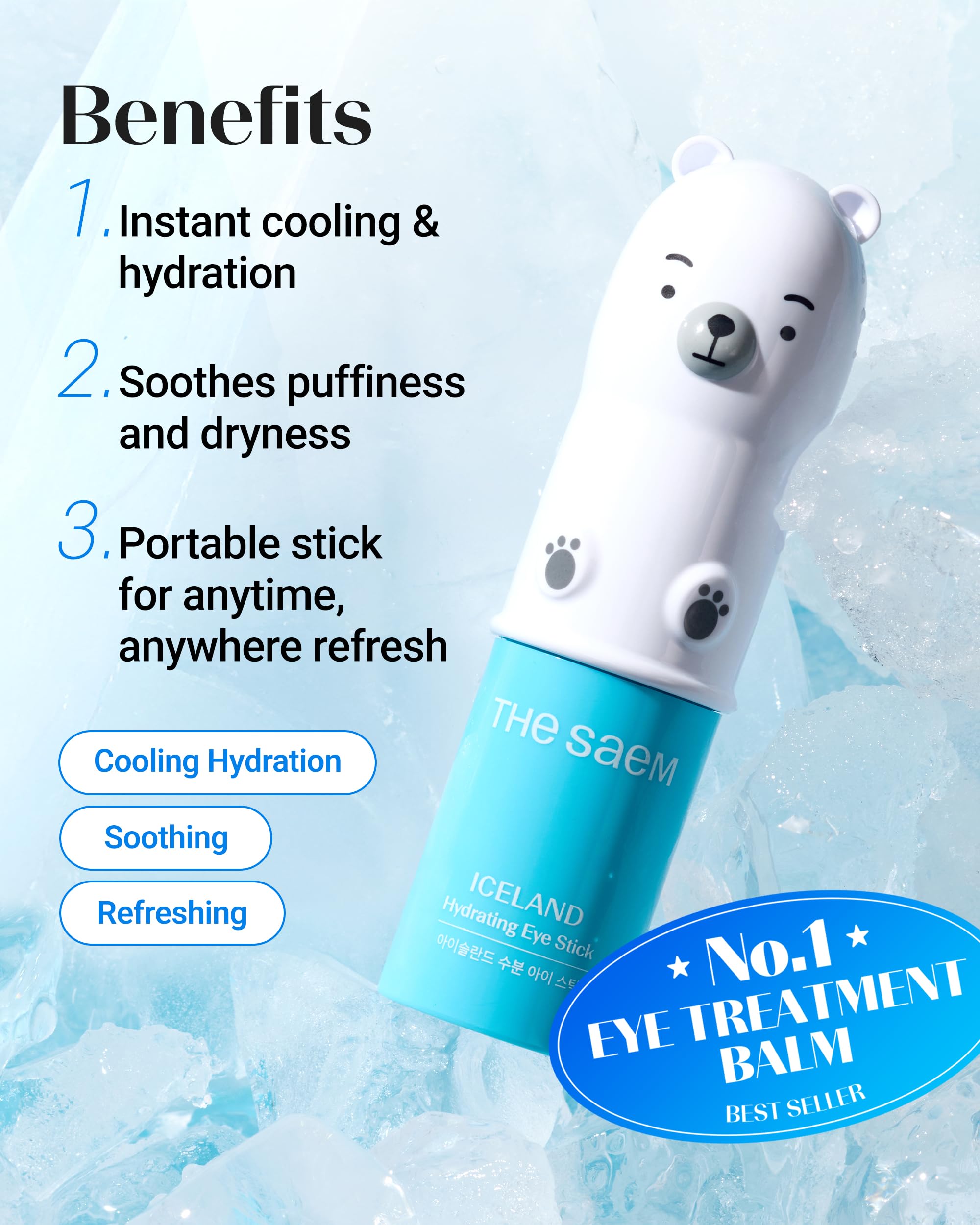 Textura ultraligera THESAEM, ideal para uso diario sin sensación pegajosa.