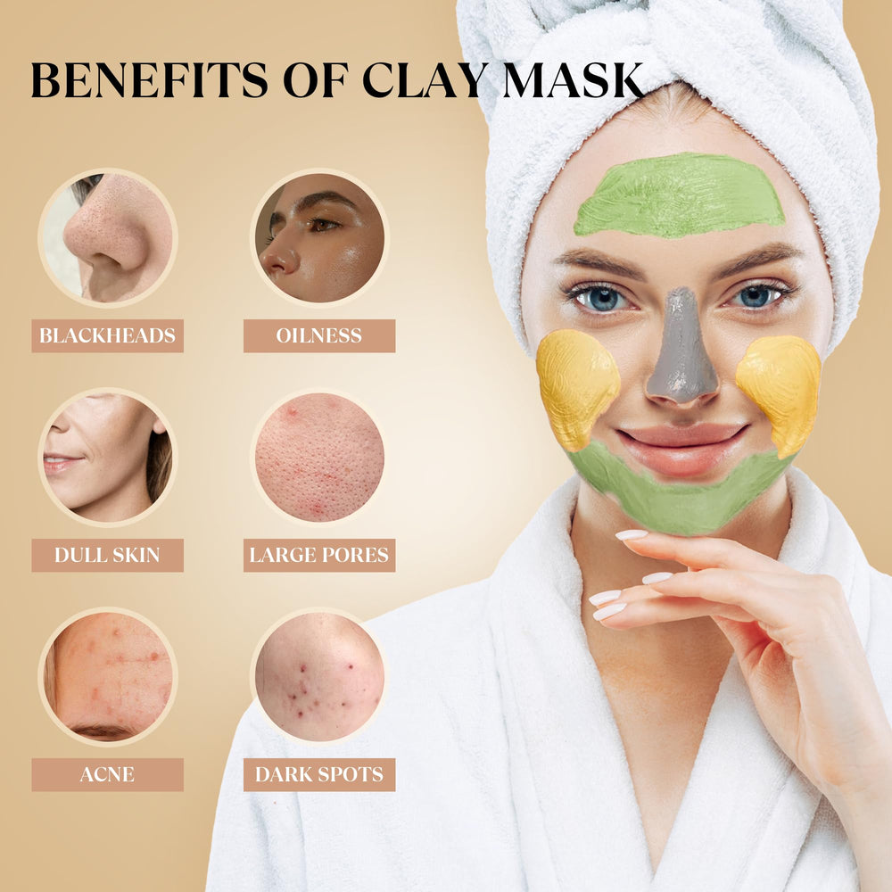 THESKCARE mascarilla arcilla para piel equilibrada y suave