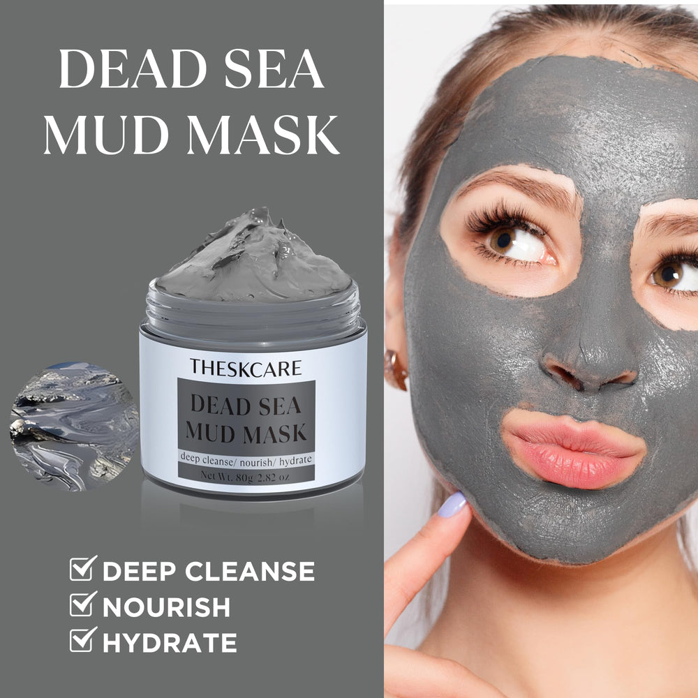 THESKCARE set de tres mascarillas arcilla para limpieza profunda