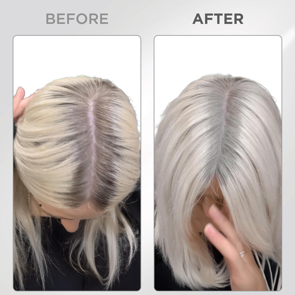Thick Fiber included mirror for on-the-go touch-ups.
