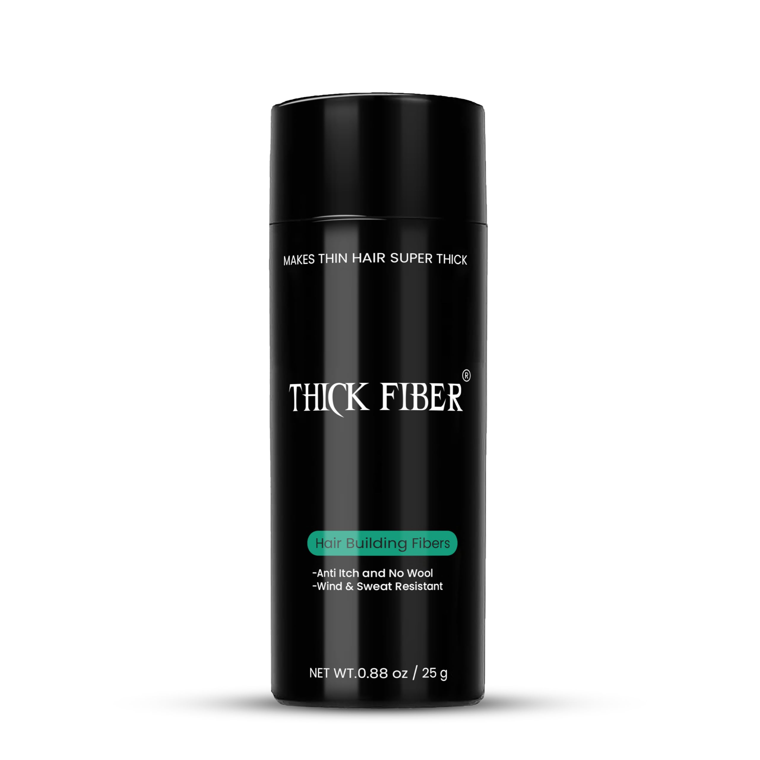Thick Fiber Light Brown Bottle for quick, natural coverage