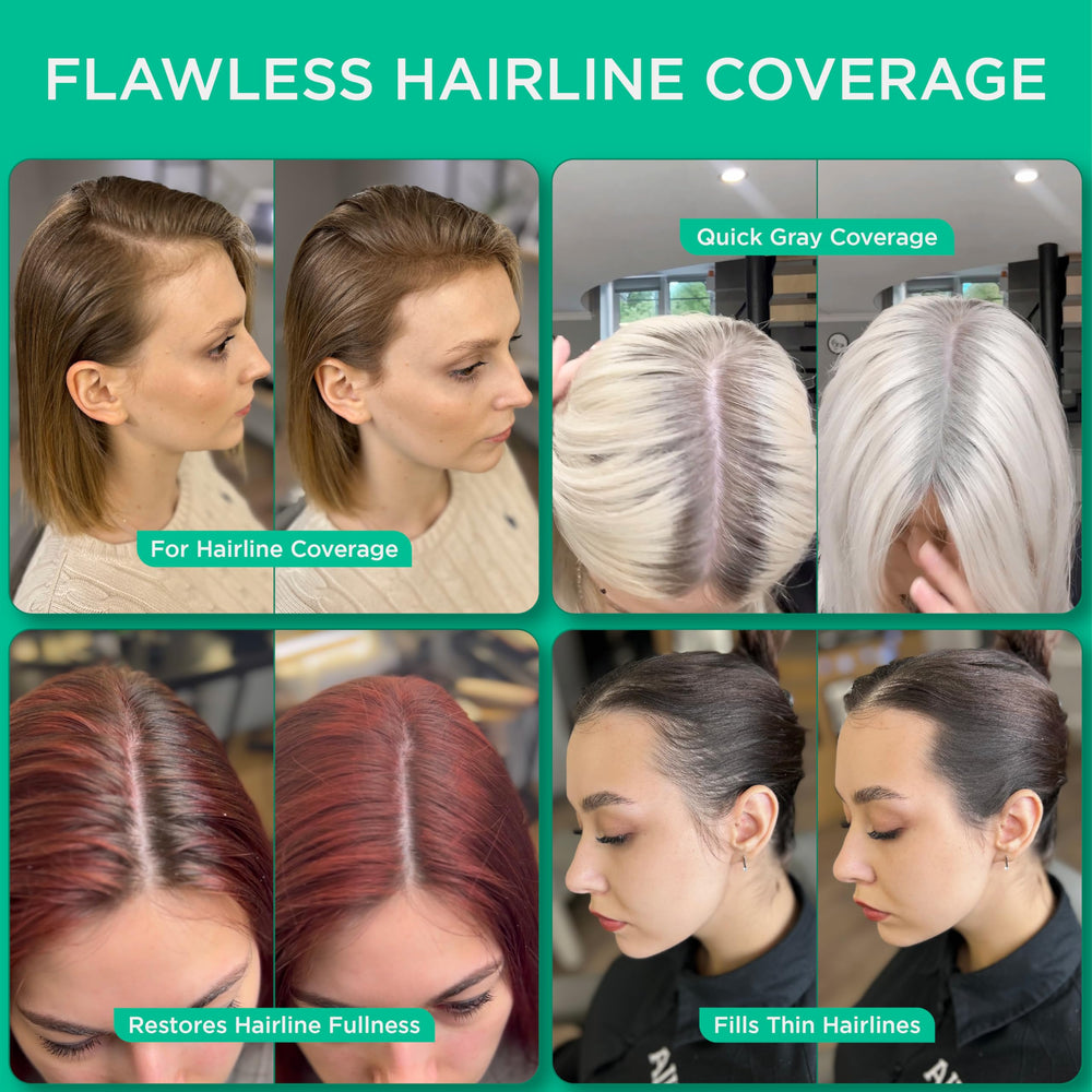 Thick Fiber mirror included for on-the-go coverage checks.
