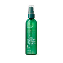 Thicker Fuller Hair suero levantador de raíces en botella verde para más volumen