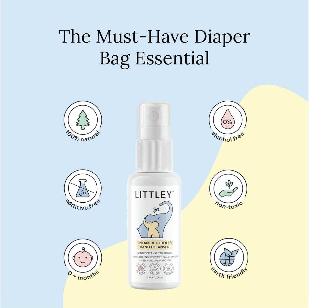 Producto Littley dentro de una bolsa de paseo.