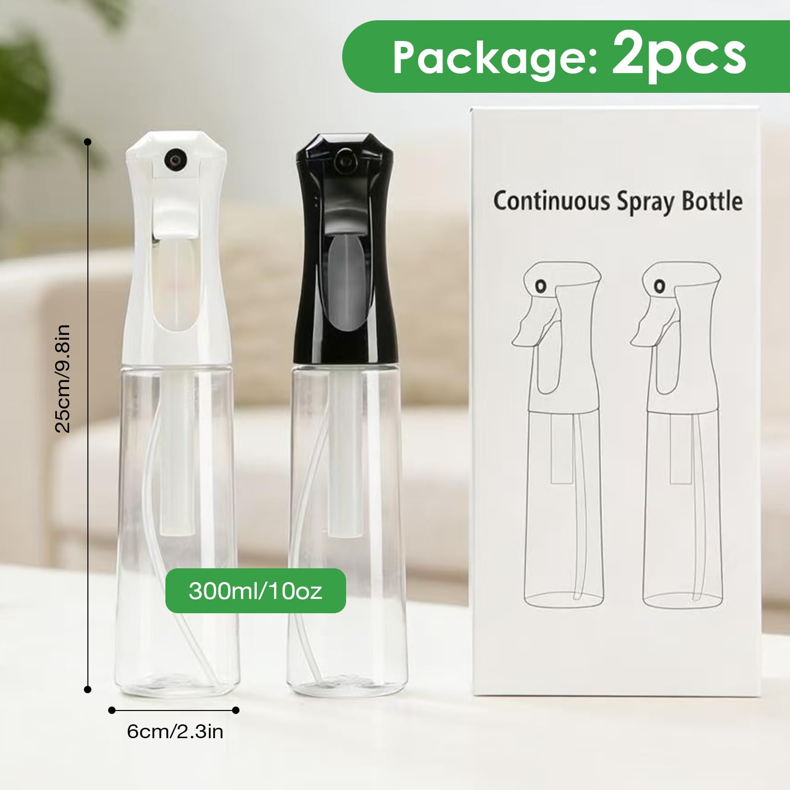 Ergonomic trigger design reduces hand fatigue during extended misting sessions.