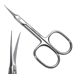 THRAU cuticle scissors close-up with extra-fine blade for precise trimming