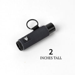Thread Wallets porta balsamo labial compacto negro para viajes