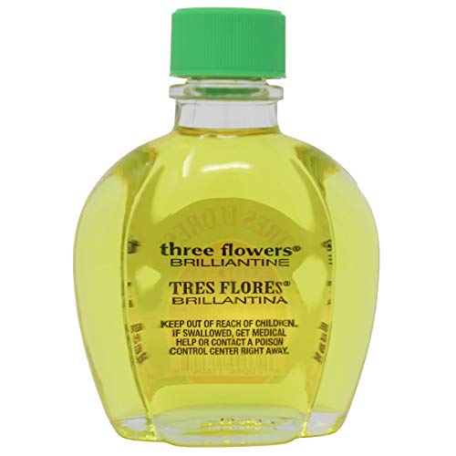 Three Flowers Brilliantine: aplicación en mano para distribución uniforme.