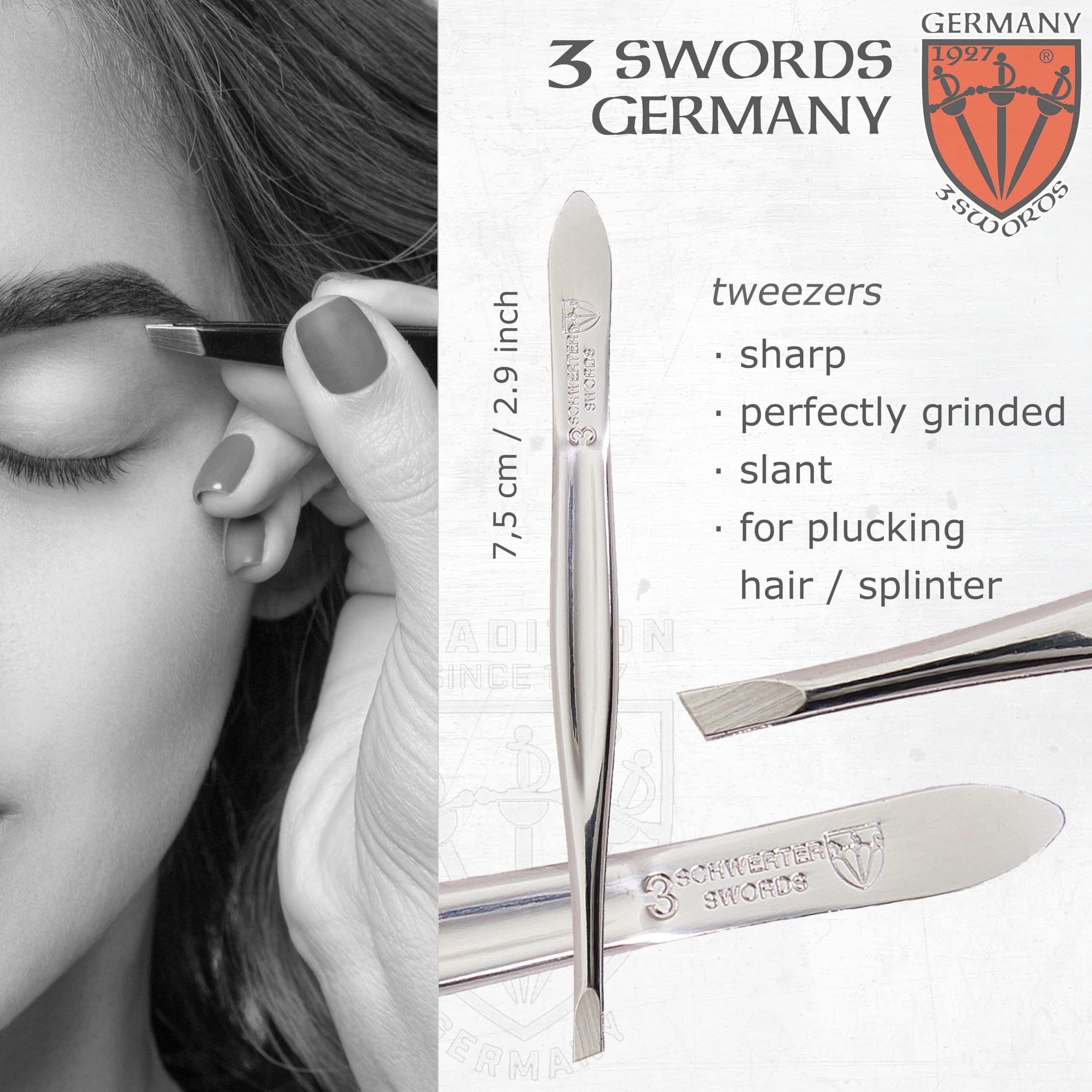 Three Swords Germany toe nail clipper for safe pedicure at home.