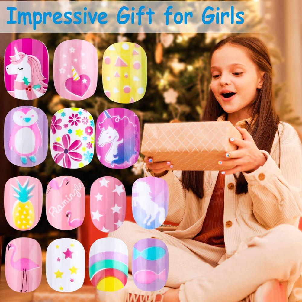 Thrilez uñas postizas para niñas, diseños destacados para combinar.