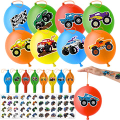 ThuanXuanLoc globo inflable de 18 pulgadas con camión monstruo, ideal para fiestas.