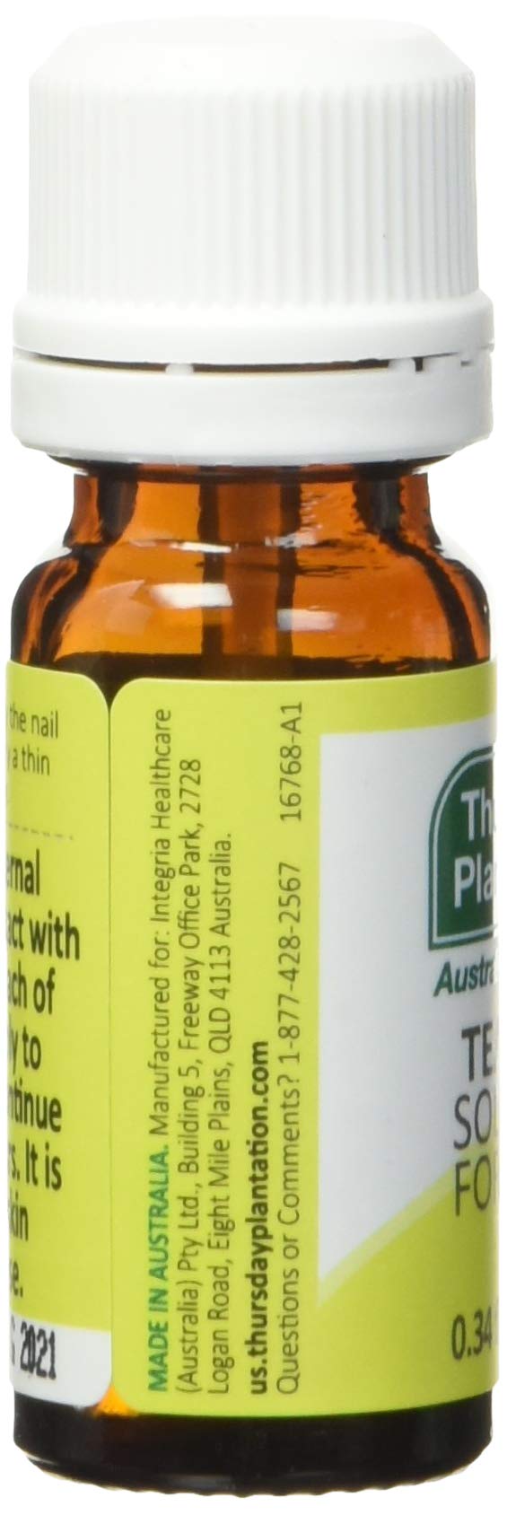 Thursday Plantation Solución de árbol de té envase 10 ml, fácil de llevar