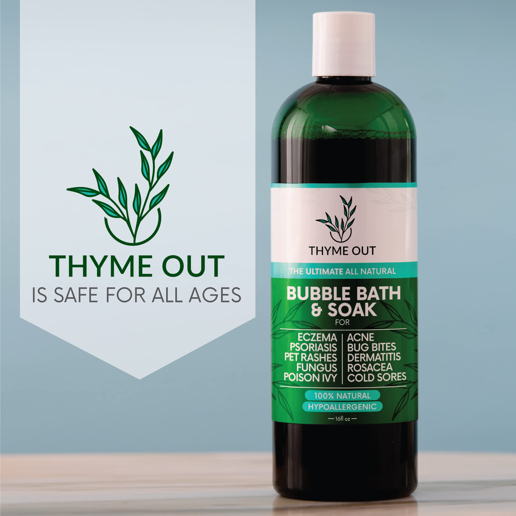 Thyme Out Ingredientes Botánicos: fórmula natural para la piel