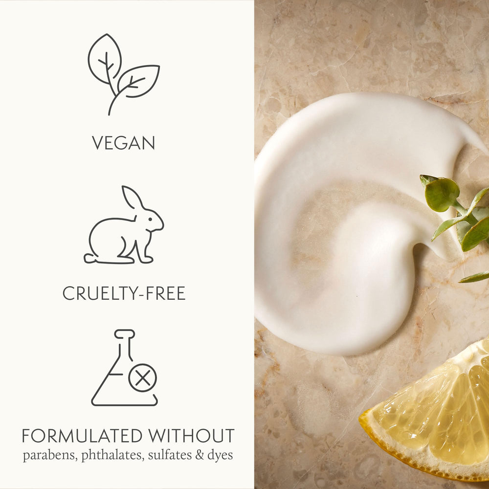 Person applying Thymes hand lotion to hands for daily moisturization.