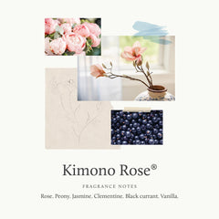 Loción de manos Thymes Kimono Rose con dispensador práctico para uso diario