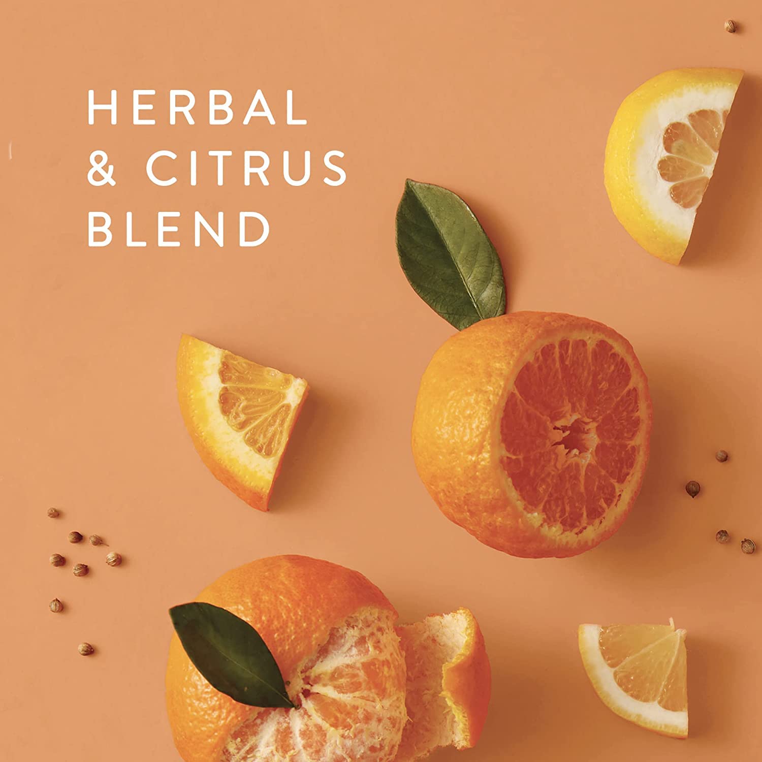 Thymes Mandarin Coriander 15oz bottle for bathroom or kitchen display