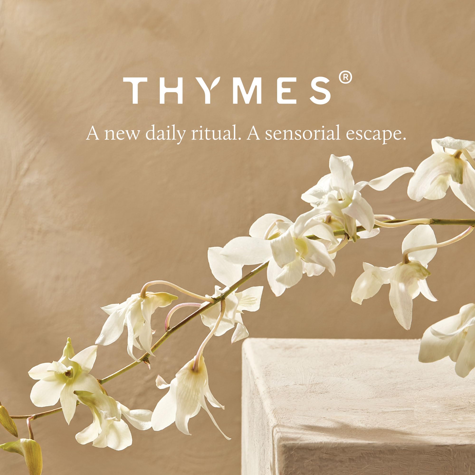 Thymes Hand Wash in use in a serene bathroom/kitchen setting