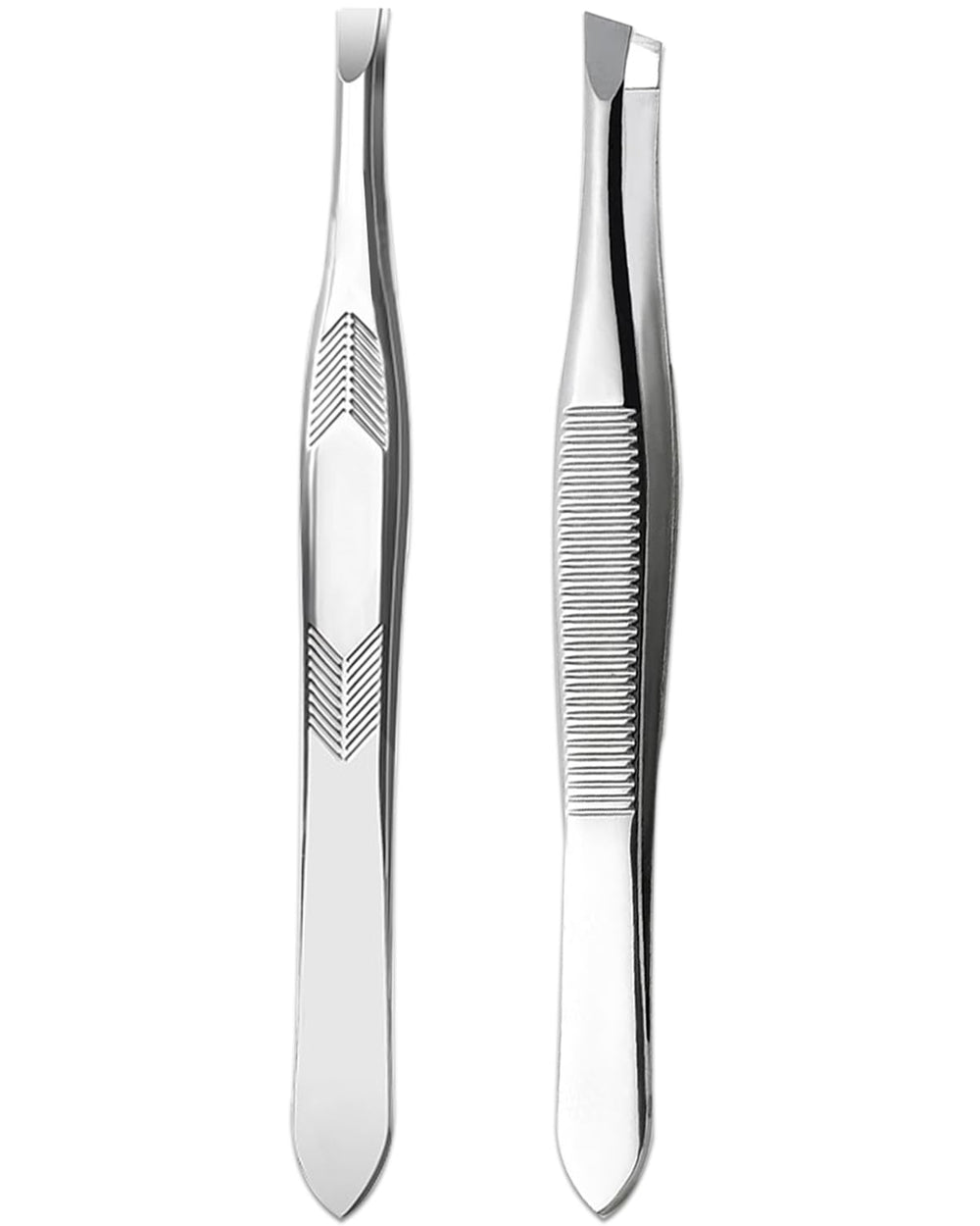 Tiankohelan diagonal tweezers for precise eyebrow shaping and hair removal.
