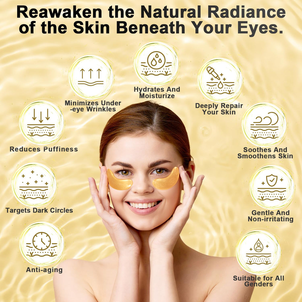 Tibobo cooling gel eye patches offer refreshing relief and reduced puffiness.