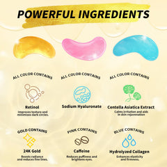Tibobo under-eye patches application demonstrates soothing use for tired eyes
