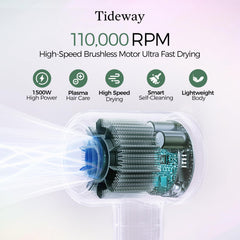 Tideway H11 lightweight design enables effortless styling on the go.