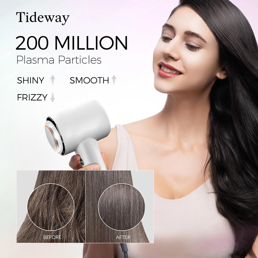 Tideway H11 low-noise operation supports quiet, focused styling sessions.