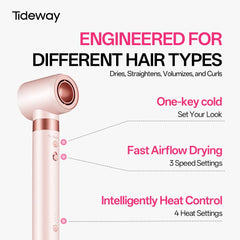 Tideway Prowaver auto-wrap-curlers for effortless airflow curls