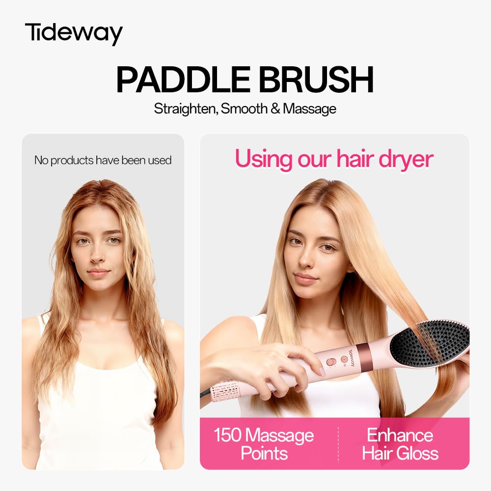 Tideway Prowaver-ionic-technology reduces frizz and boosts shine