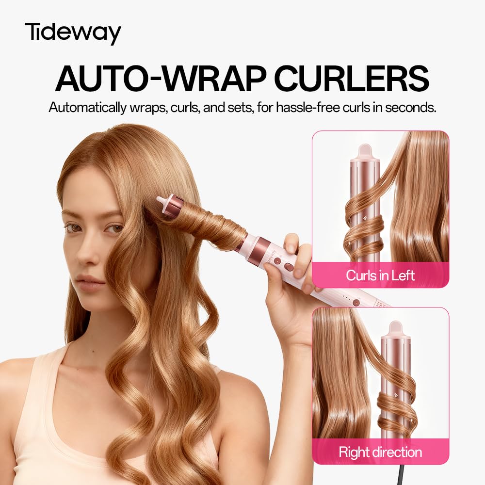 Tideway Prowaver multi-attachments for drying, curling, straightening