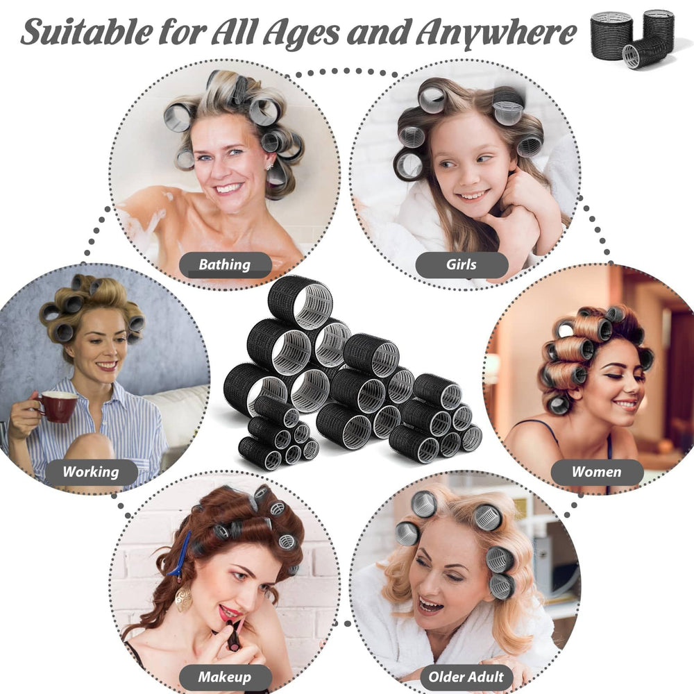 Tidponra medium-size roller targets medium curls and body.