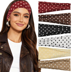 Diadema Tiefebene con lunares para estilo chic y recogido cómodo.