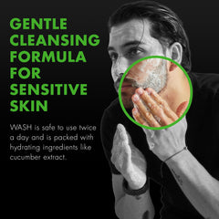 Tiege Hanley Daily Face Wash con aloe vera, hidratación suave