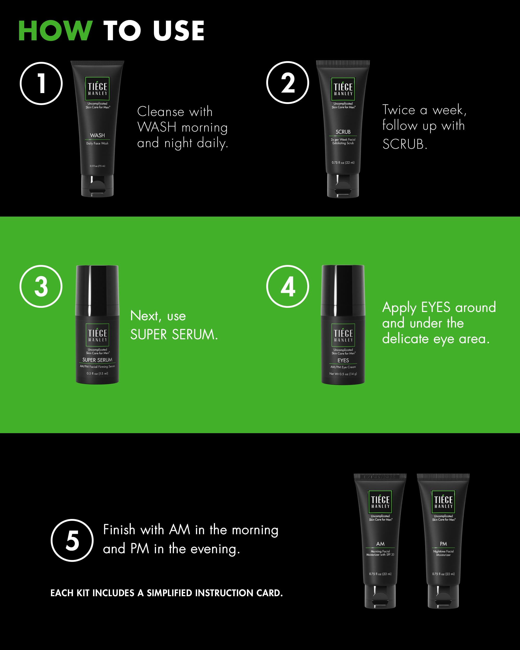 Tiege Hanley Eye Cream hydrates delicate under-eye skin and reduces fatigue look