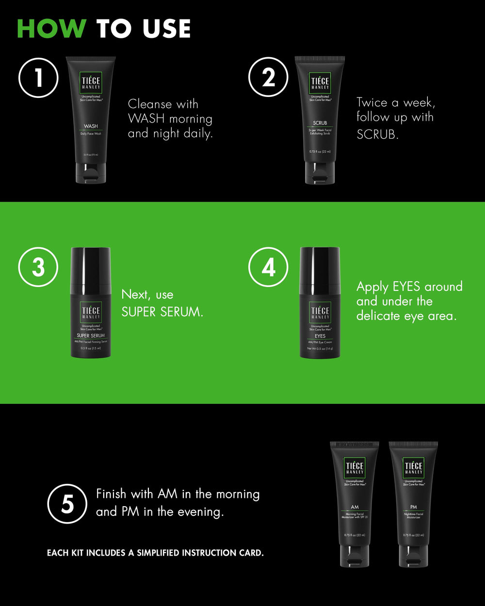 Tiege Hanley Eye Cream hydrates delicate under-eye skin and reduces fatigue look