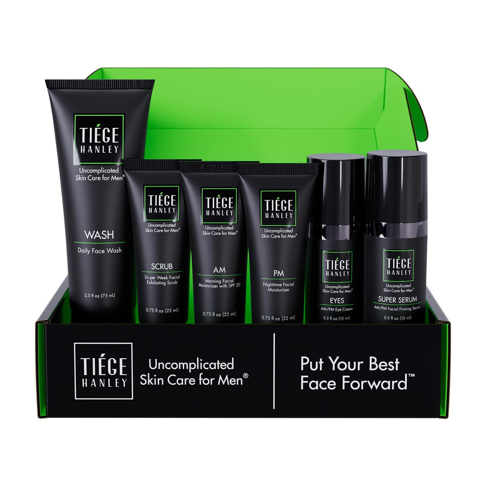 Tiege Hanley Face Wash bottle for a refreshing, balanced cleanse