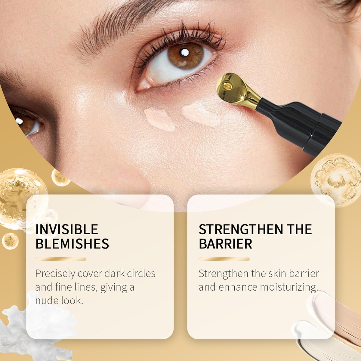 Tiejdhr Esencia para Ojos con Vitamina E, hidrata y cuida la zona ocular.